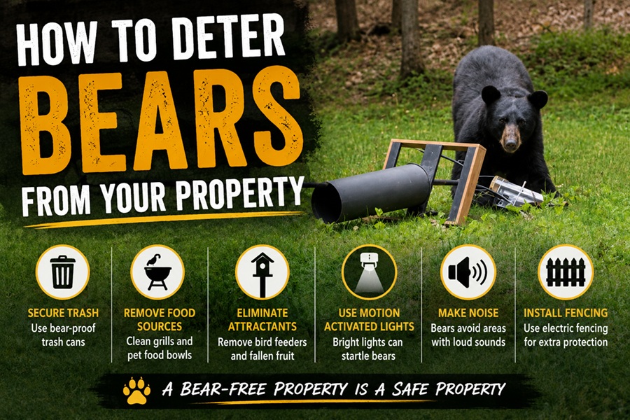 How to Deter Bears From Your Property