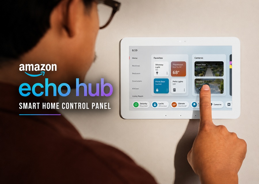 amazon echo hub smart home control panel
