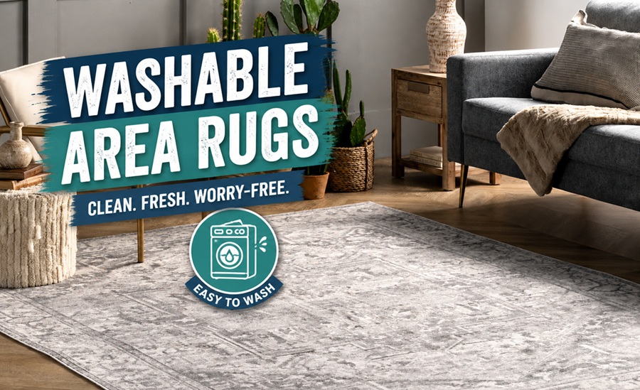 washable area rugs
